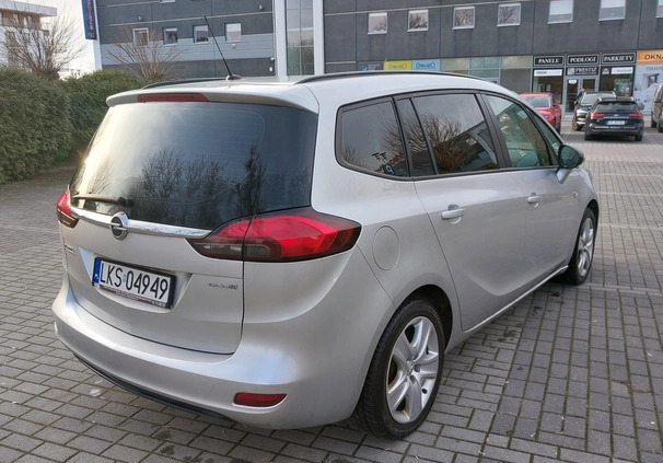 Opel Zafira cena 32900 przebieg: 245000, rok produkcji 2013 z Lublin małe 37